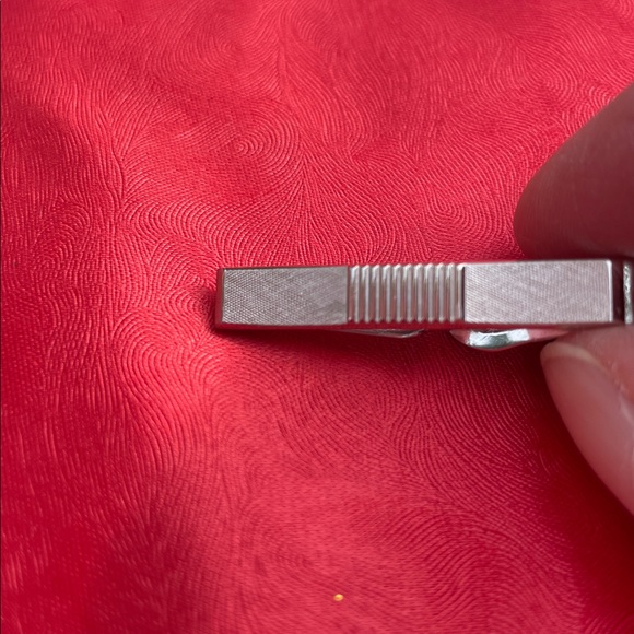 Vintage Swank tie clip. silver. - Picture 3 of 4